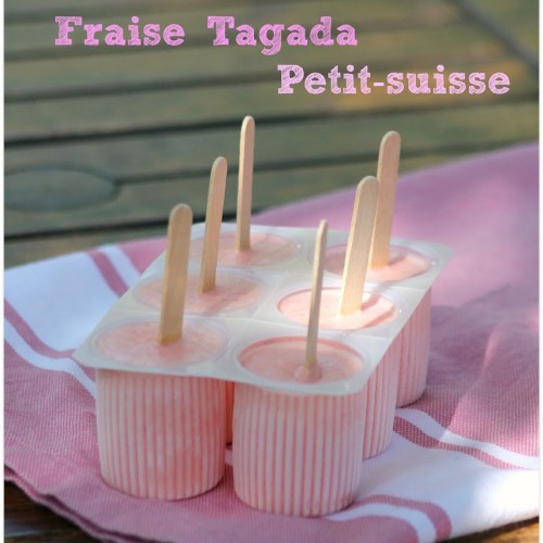 Recette Glace fraises Tagada & petit-suisse (sans sorbetière)