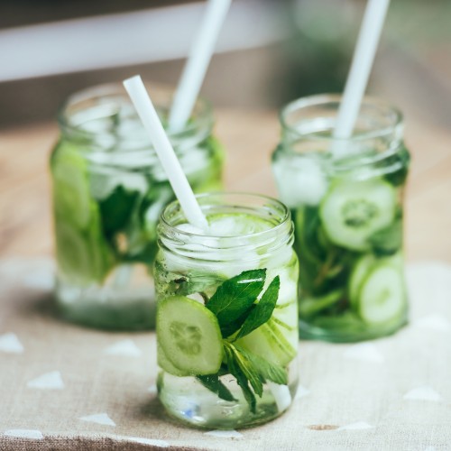 Eau De Concombre à La Menthe Recette Par Catherine