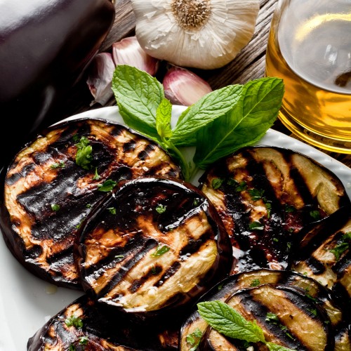 Recette Antipasti d'aubergines marinées